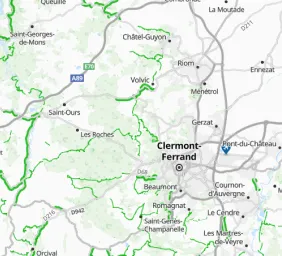 Mappa strade panoramiche